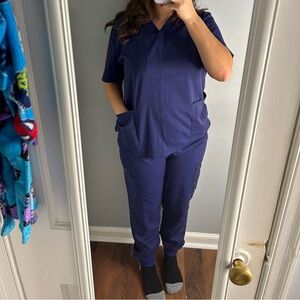 Navy Blue Scrubs